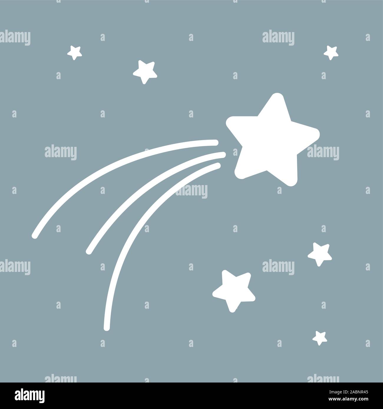 Icône Étoile de Noël fallig illustration vectorielles EPS10 Illustration de Vecteur