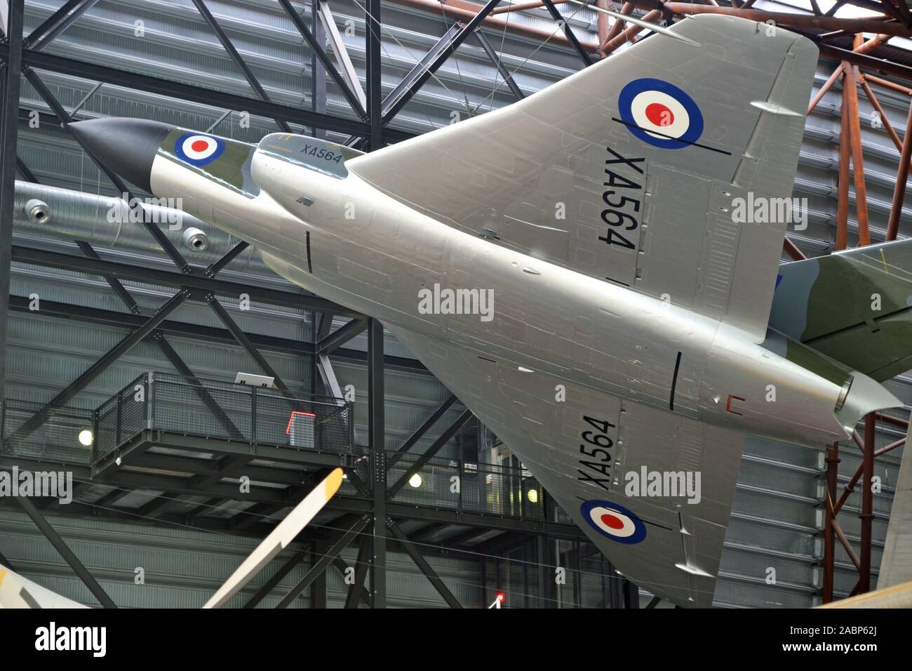 Gloster Javelin F (AW) XA564 Musée de la RAF à Cosford, Shifnal, Shropshire, Angleterre Banque D'Images