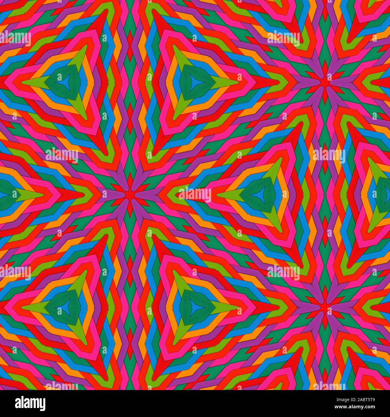 Motifs abstraits colorés Banque D'Images