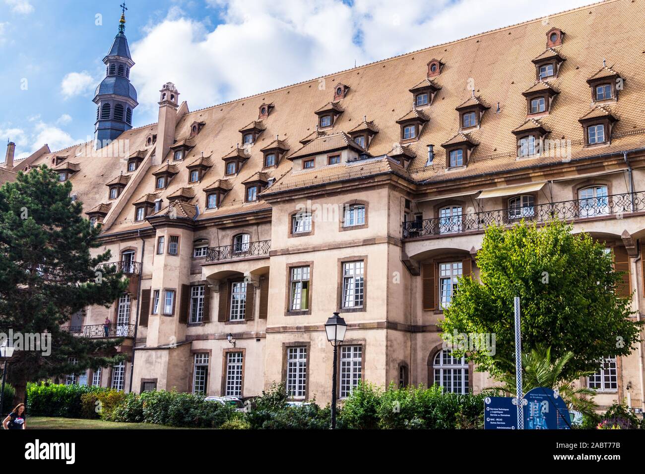 Hôpital Civil, hôpitaux universitaires, 1340- 1725, Strasbourg, Alsace, Grand Est, France Banque D'Images