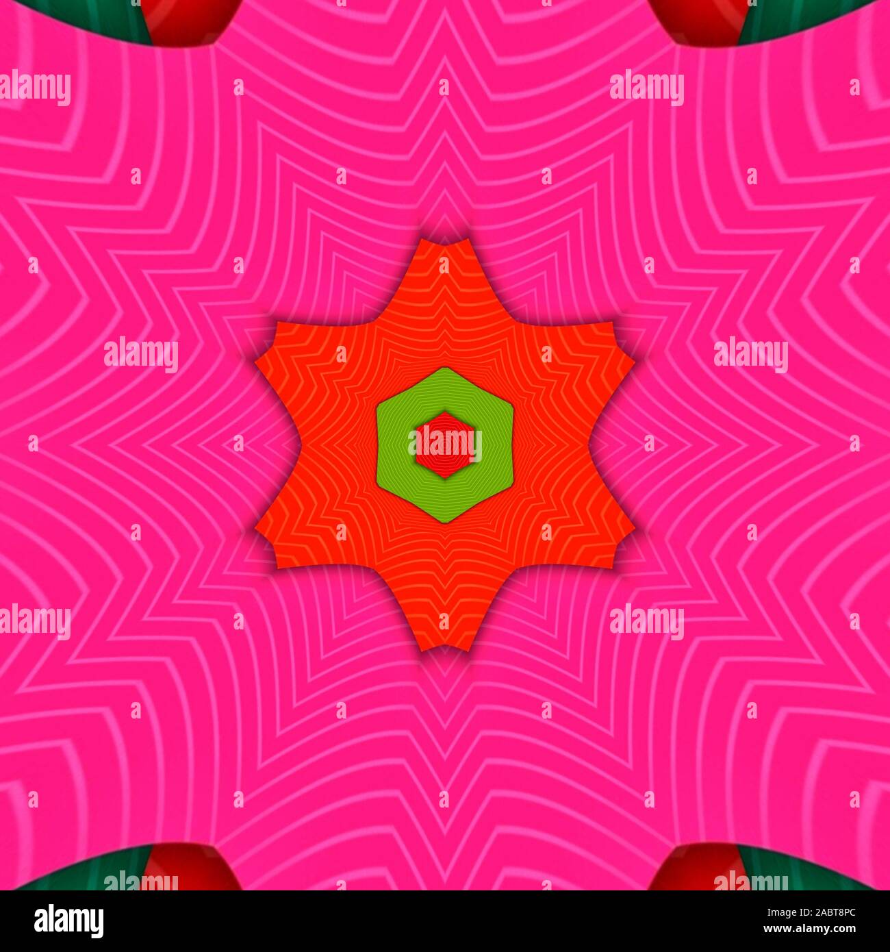 Motifs abstraits colorés Banque D'Images