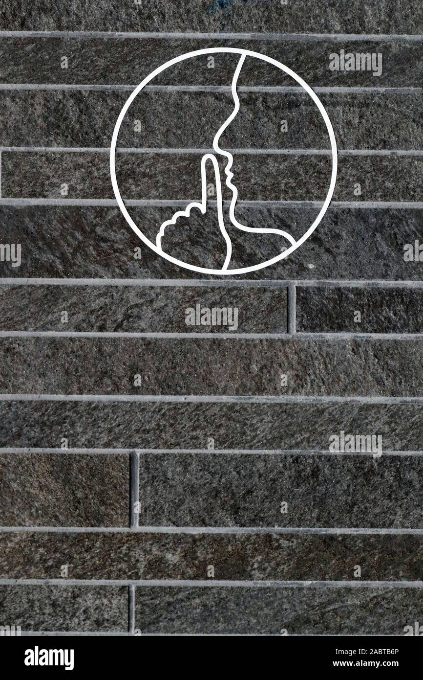 Saint-Gervais Mont-Blanc station thermale. Le Silence. La France. Banque D'Images