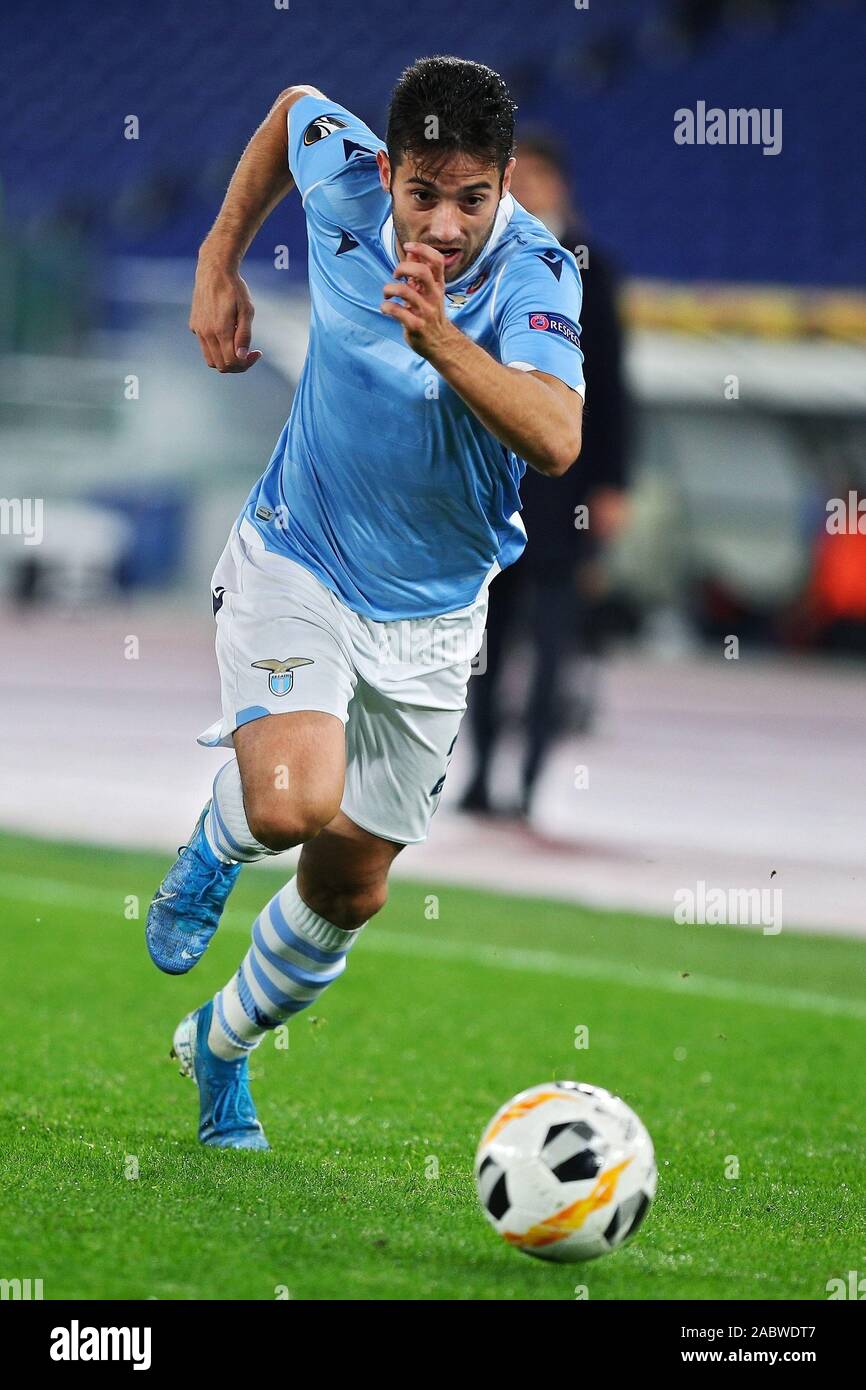 Jony du Latium en action au cours de l'UEFA Europa League, groupe E match de football entre SS Lazio et CFR Cluj le 28 novembre 2019 au Stadio Olimpico à Rome, Italie - Photo Federico Proietti/ESPA-Images Banque D'Images