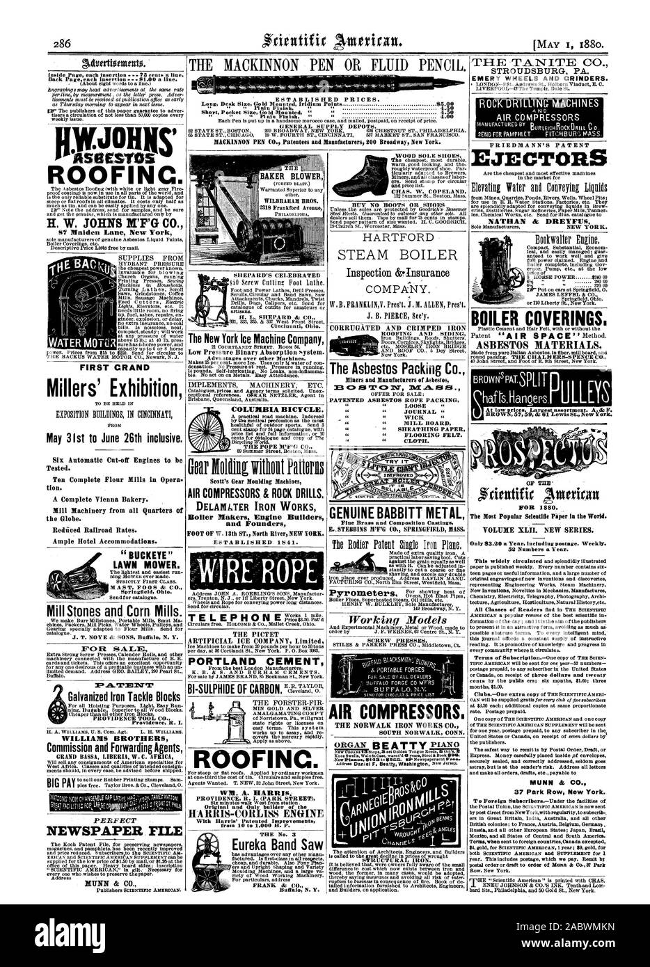 Le New York Machine à glace Company 21 RUE COURTLANDT. Prix 54. Met en ŒUVRE DES MACHINES ETC. Colombie-britannique LOCATION. Le pape M'F'G CO. 89 Summer Street Boston Massachusetts Scott's Machines de moulage de compresseurs AIR & ROCK DRILLS. Constructeurs de moteurs de chaudronniers et fondateurs PIED DE W.13th st. Rivière du Nord DE NEW YORK. Mis 1841. ers Trenton. N. J ou 7 Liberty Street New York Envoyer pour circulaire. L'œuvres EP DÉPUTÉ E 13.01circulaires un libre. HOLCOMB & Co. Mallet Creek dans l'Ohio. La glace artificielle PICTET COMPANY LIMITED Les machines à glace à faire à partir de 20 livres par heure à 50 tonnes par jour à 36 Cortiandt St. New York. F Banque D'Images Le New York Machine à glace Company 21 RUE COURTLANDT. Prix 54. Met en ŒUVRE DES MACHINES ETC. Colombie-britannique LOCATION. Le pape M'F'G CO. 89 Summer Street Boston Massachusetts Scott's Machines de moulage de compresseurs AIR & ROCK DRILLS. Constructeurs de moteurs de chaudronniers et fondateurs PIED DE W.13th st. Rivière du Nord DE NEW YORK. Mis 1841. ers Trenton. N. J ou 7 Liberty Street New York Envoyer pour circulaire. L'œuvres EP DÉPUTÉ E 13.01circulaires un libre. HOLCOMB & Co. Mallet Creek dans l'Ohio. La glace artificielle PICTET COMPANY LIMITED Les machines à glace à faire à partir de 20 livres par heure à 50 tonnes par jour à 36 Cortiandt St. New York. F Banque D'Images