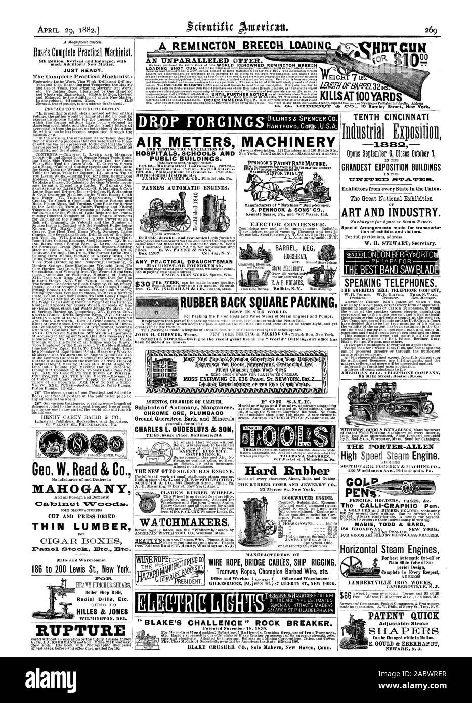 Une offre inégalée. SIO°41'Cowlgto fachinist Eno pratique. Tout prêt. Exercices Radial Etc. HILLES & JONES PAYNE MOTEURS AUTOMATIQUES. c S. PENNOCK & SONS' CO. S30 rotiettht Garniture carrée RETOUR EN CAOUTCHOUC. De l'antimoine de sulfure de manganèse CHROME PLUMBAC Quereitron au sol et les minéraux de l'Écorce CHARLES L. OUDESLUYS & SON RUPTURE SCIAGES MINCES 186 à 200 Lewis St. New York. Couper en acajou ET APPUYEZ SUR N'IMPORTE QUEL DESSINATEUR SÉCHÉES PRATIQUE IR MÈTRES LES HÔPITAUX LES ÉCOLES ET LES BÂTIMENTS PUBLICS. Hum machines ilium . . Horlogers. VOR en caoutchouc dur WIRE ROPE BRIDGE GRÉEMENT NAVIRE CÂBLES LUMIÈRES ÉLECTRIQUES BLAKE'S CHALLENGE Banque D'Images