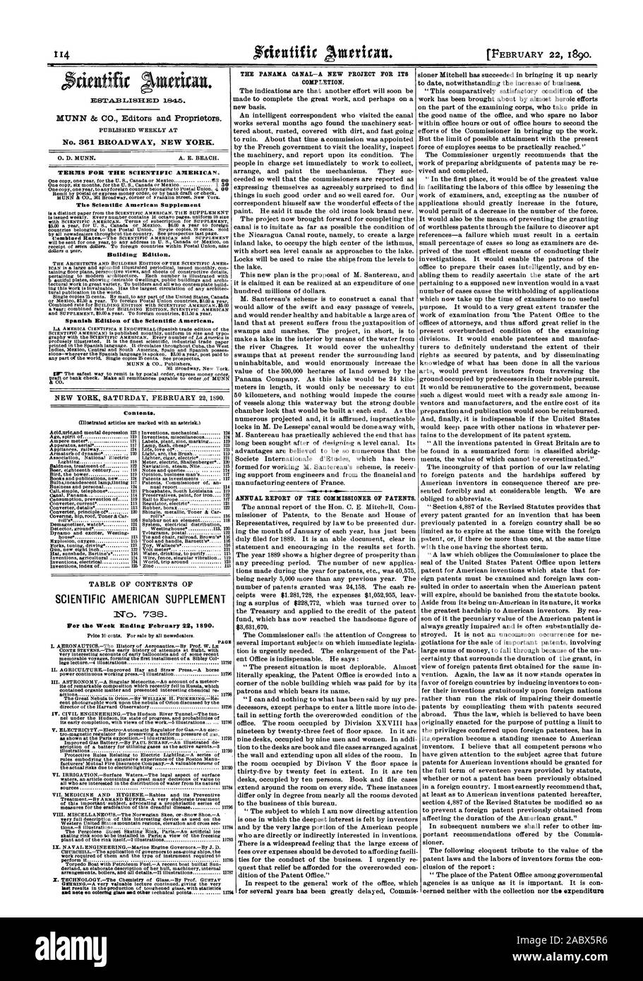 Le correspondant qui a visité les travaux du canal il y a plusieurs mois, trouvé le scat machines ment sur rusted couverts de poussière et rapide passe par le gouvernement français à visiter la localité inspecter la machine et faire rapport sur son état. Les personnes en charge de définir immédiatement à travailler pour recueillir et organiser les mécanismes de la peinture. Ils suc cession si bien que les commissaires sont signalés comme l'expression d'eux-mêmes comme agréablement surpris de trouver des choses dans ce bon ordre et si bien entretenues. Notre correspondant a lui-même remarqué le merveilleux effets de la peinture. Il a dit qu'il a fait l'ancienne et d'une planche Banque D'Images