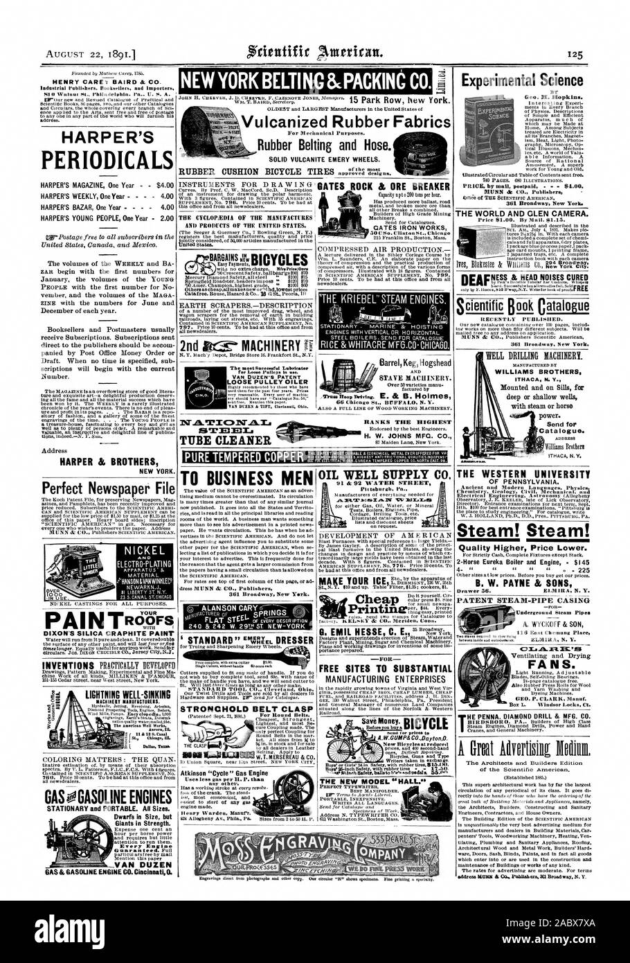 NEW YORK BELTING &CO. PACKINC VULCANITE SOLIDE EMERY ROUES. Tissus en caoutchouc vulcanisé PÉRIODIQUES DE HARPER HARPER'S MAGAZINE Un an 4,00 $ un an HARPER'S WEEKLY 4,00 HARPER'S BAZAR Un an 4,00 HARPER'S JEUNES un an - 2,00 TROOFs BIEN-éclair de douleur le naufrage bien américain Aurora Oeuvres III. "J'ai mal Chicag St.. t Dallas Texas GAS 0- MOTEURS À ESSENCE LA CYCLOPAEDIA DE LA FABRIQUE ET DES PRODUITS DES États-unis. Iti 2° MACHINES !J'ai le plus réussi d'un lubrificateur pour poulies lâche dans nee. Poulie folle OILER SISTEMI-UN TUBE CLEANER POUR LES HOMMES D'AFFAIRES 240 & 242 ST Tif 29W. Banque D'Images NEW YORK BELTING &CO. PACKINC VULCANITE SOLIDE EMERY ROUES. Tissus en caoutchouc vulcanisé PÉRIODIQUES DE HARPER HARPER'S MAGAZINE Un an 4,00 $ un an HARPER'S WEEKLY 4,00 HARPER'S BAZAR Un an 4,00 HARPER'S JEUNES un an - 2,00 TROOFs BIEN-éclair de douleur le naufrage bien américain Aurora Oeuvres III. "J'ai mal Chicag St.. t Dallas Texas GAS 0- MOTEURS À ESSENCE LA CYCLOPAEDIA DE LA FABRIQUE ET DES PRODUITS DES États-unis. Iti 2° MACHINES !J'ai le plus réussi d'un lubrificateur pour poulies lâche dans nee. Poulie folle OILER SISTEMI-UN TUBE CLEANER POUR LES HOMMES D'AFFAIRES 240 & 242 ST Tif 29W. Banque D'Images