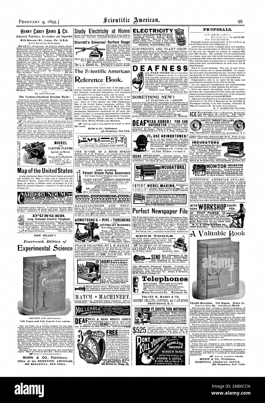 Tuyau d'Armstrong. La surdité DE LABEUR SOLSTICE SCIENTIFIC AMERICAN. Fichier journal parfait Pierre SOCIÉTÉ YOLNEY GRAFTON Téléphones W. MASON & CO. PROVIDENCE R. I. rrt oxFouDiamo neihwinabuhelThdoretzelicapT.c0.34.607 propositions. Pour les architectes. Le Bureau américain de scientifiques. Carte des États-Unis HENRY CAREY BAIRD & CO. Le Techno-Chemical livre reçu : NICKEL la galvanoplastie AU CARBORUNDUM AIRIEST ABRAS connu. EMERY ET 3:07NCM'GrE121. Bouilloire téléphone longue distance maintenant prêt Étude électricité à la Maison universelle de l'Starrett jauge de surface la pompe à vapeur Brevet américain scientifique Banque D'Images