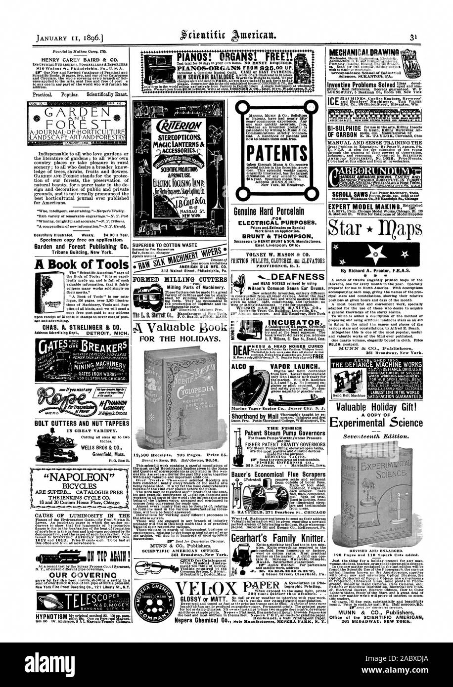 Architecture DESSIN MÉCANIQUE R. R. et pont ngineering HENRY CAREY BAIRD Cc CO. vaswgill exemplaire gratuitement sur demande. Jardin et la forêt Publishing Co. Tribune Building New York. Un livre d'outils CHAS. A. STRELINGER & CO. -pour le fraisage d'éléments de machines les plus utiles. Receiptsand Réponses données dans les Notes de l'Américain scientifique Bureau. La pompe à vapeur brevet 1Gouverneurs et le pris pour l'application. FIsliElt GOUVERNEUR C 201 S. 1re Avenue. Marshalltown bas. La famille de Gearhart Knitter. Rapide. Satisfaction garantie. .7. MI C3A. Le PC J-1 tr AFL de cadeaux précieux ! Une copie des données expérimentales Banque D'Images