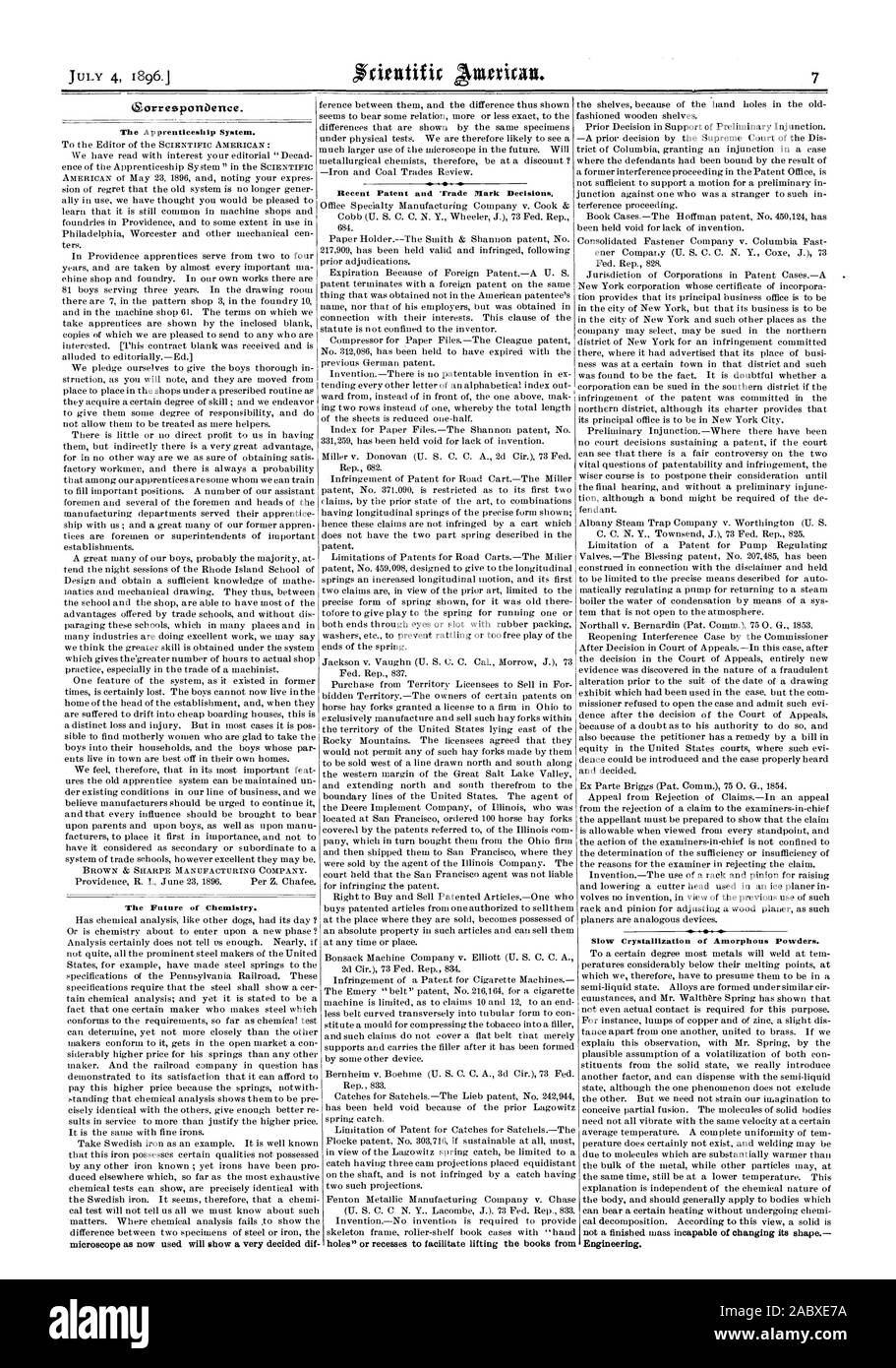 1896 04 04 Banque d'images noir et blanc - Page 2 - Alamy