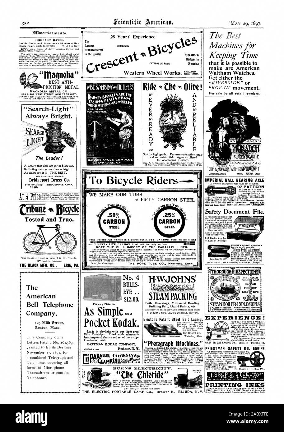 25 ans d'expérience esceottat litjkOTCAe décideurs en Amérique les fabricants dans le monde NEW YORK 09 9.0Pertisements. Monter l'Olive ! A V A A pour territoire inoccupé. Mme A. E. Rinehart le Champion Lady Rider TAUX ORDINAIRE. siècle Page intérieure chaque insertion 75 cents n line Retour Page. chaque insertion --1,00 une ligne 'Search =Light' toujours lumineux. Le chef ! Une lanterne qui n'est pas pot ou souffler. Surfaces réfléchissantes sont toujours lumineux. Tous les riders c'est-LE MEILLEUR. N° I96. Testé et vrai. L'exécution la plus simple AVbeel dans le monde. La fabrication de noir. CO. ERIE PA. 'Magnolia' MEILLEUR ANTI Banque D'Images