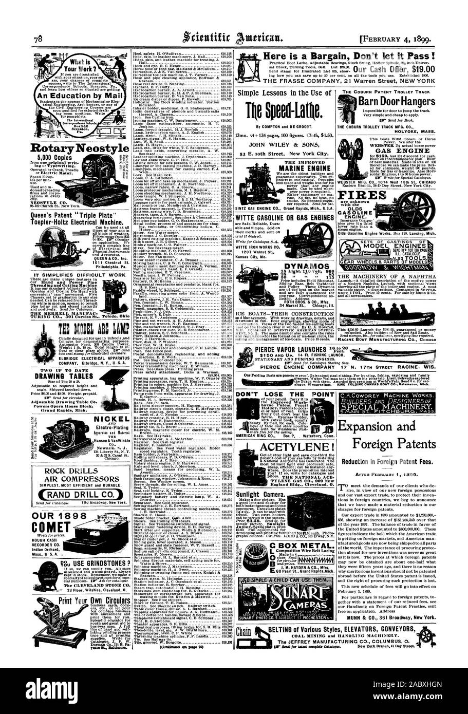 L'ACÉTYLÈNE ! TYLENE GAS CO. 909 New England Bldg. Cleveland 0. Au POINT QUE LE MODÈLE DU MOTEUR À GAZ LES MOTEURS K MALADE. Catalogue. AR G WH.& ELS PARTIES DE MODÈLES ET LES MACHINES D'UN NAPHTE ici est bon marché, ne le laissez pas passer ! Qu'est-ce qu'une éducation par Mail Bea 942 Pa. 5000 Copies d'un original bref NEOSTYLE CO. À JOUR DEUX TABLES À DESSIN table à dessin réglable Co. Pouvoirs Opera House Block Grand Rapids Michigan 1207 Noix de C BOX MÉTAL. J. M. HAYDEN & CO. Les RMF1 ITRIPIIMM AALAILIWILII.UU4J Pieds PIERCE ENGINE COMPANY 17 N. des courroies de convoyeurs élévateurs différents styles La JEFFREY MANUFACTURING CO Banque D'Images