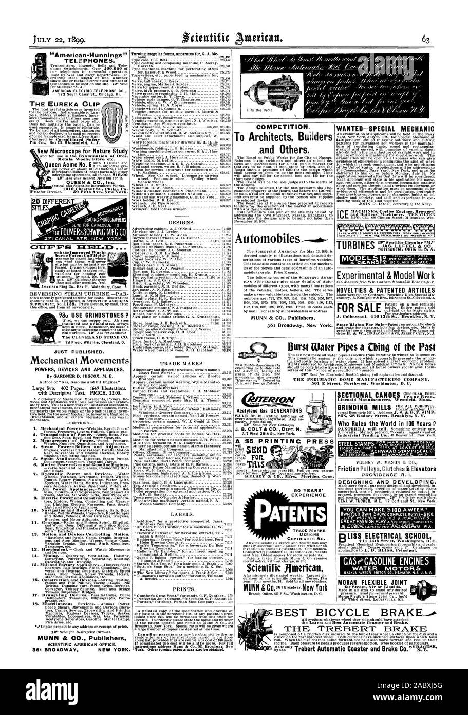 JAS. LEFFEL & C VI VS 'AVa MORAN JOINT flexible pour l'air ou de vapeur des liquides. Moran vapeur souple Co. mixte Inc'Linenoid Grue Bros. Westfield Fabricants Messe : POUR TOUS LES USAGES. Qui dirige le monde dans 100 ans P iE51EiER Anki. VOLNEY W. MASON & CO. Les embrayages à friction poulies et ascenseurs PROVIDENCE R. I. CONCEPTION ET DÉVELOPPEMENT. Vous pouvez faire de 5100.AWELK" ! LISS ÉCOLE ÉLECTRIQUE GAZ BROYEURS e MOTEURS ESSENCE MOTEURS EAU EAU BACKUS MOTOR CO. NEWARK) N. U. S. A. 50 ans d'expérience des conduites d'eau éclatent LES BREVETS Un Ching du passé LE DÔME PNEUMATIQUE MANUFACTURING COMPANY 501 E Street Banque D'Images
