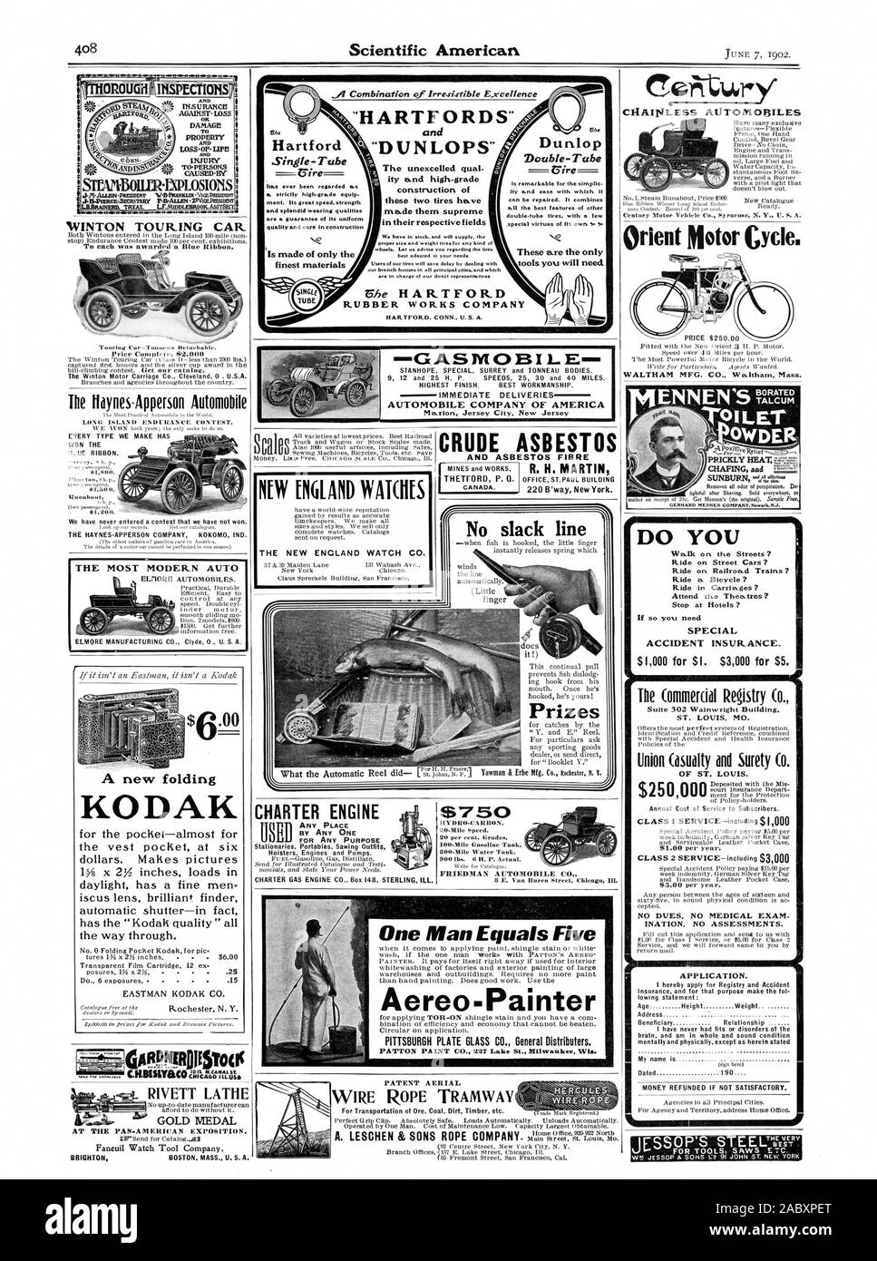 Hartford tube unique et de haute qualité construction de ces deux pneus ont rendu leur cour suprême dans leurs domaines respectifs des livraisons immédiates AUTOMOBILE COMPANY OF AMERICA Marion Jersey City New Jersey GASMOBILE Ce sont les seuls outils dont vous aurez besoin nouveau thLAND WATCHtS 750 $ MOTEUR CHARTE FRIEDMAN AUTOMOBILE CO. TRAMWAY À CÂBLE DES PRIX DU PÉTROLE BRUT ET DE L'ANTENNE DES BREVETS DE L'AMIANTE AMIANTE THETFORD P. Q. 220 B'way, New York. 1,00 $ par année. INATION PAS D'ÉVALUATION. L'APPLICATION. Pour scies OUTILS Ere. Les PLUS MODERNES AUT RIVETT LATHE MÉDAILLE D'Brighton. Masse de Boston. Etats-unis : Un homme est égal à 250,00 $ Banque D'Images