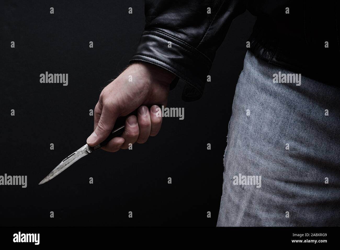 Tueur au couteau Banque de photographies et d'images à haute résolution -  Alamy
