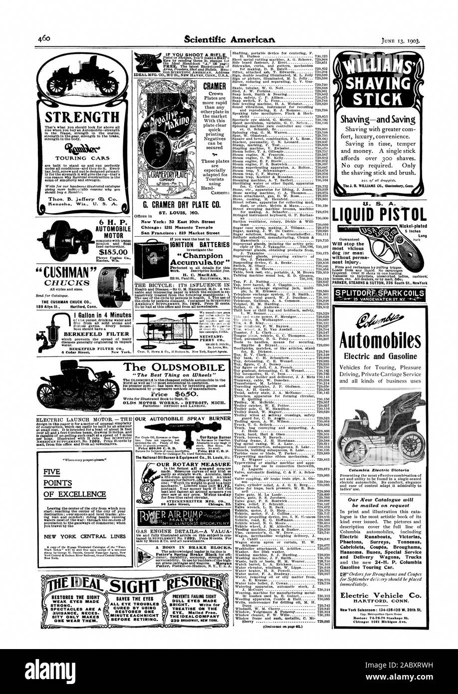 6 185,00 $ MOTEUR H. P. '1967 HlICKS' C LA CUSHMAN CHUCK CO. 189 Allyn St. Hartford Connecticut JE Gallon en 4 minutes BERKEFELD LANCEMENT ÉLECTRIQUE FILTRE À MOTEUR. - E 5 POINTS D'EXCELLENCE DE NEW YORK CENTRAL LINES G. CRAMER PLAQUE SÈCHE CO. ST. LOUIS MO. New York, 32 East 10th Street, Chicago : 12 Temple Maçonnique : San Francisco Market Street 819 batteries d'allumage Champion '' L'accumulateur LOCATION : SON INFLUENCE DANS NOTRE SPRAY AUTOMOBILE NOTRE BRÛLEUR GAZ MESURE ROTARY ENGINE DÉTAILS.-A VAL U s'arrête le plus vicieux sans dommage permanent. S PLITDORF) BOBINES ALLUMAGE U. S. . PI LIQUIDE nickelé ADAC Banque D'Images