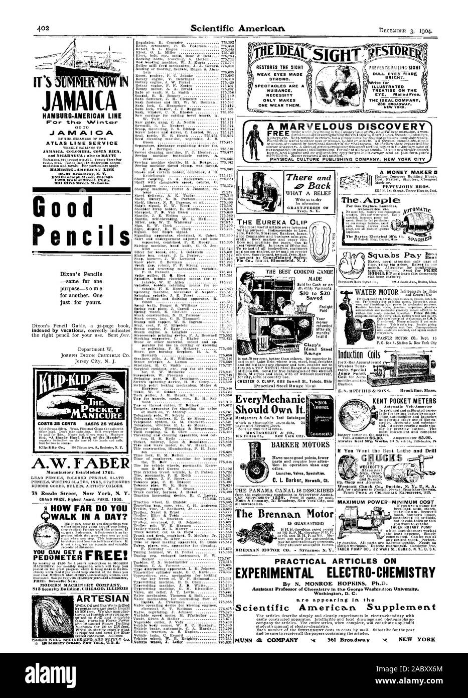 R.w.rtg CHESTER 0. CLAPP 688 rue du sommet de l'Ohio (Toled acier pratique Plage Man) sauvé du fret payé le EveryMechanic CLIP EUREKA devrait elle-même Montgomery & Co.'s Catalogue thoronahly l'outil qui est à des données. 10 LE CANAL DE PANAMA EST DÉCRIT BRENNAN MOTOR CO. - Syracuse N. Y C'EST UMM[ItNI EN JAMAÏQUE HAMBOURG-AMERICAN LINE Fr l) VVintesor J NI UN SERVICE EN LIGNE de l'ATLAS LA JAMAÏQUE COLOMBIE COSTA RICA ET NICARAGUA ; aussi pour Haïti HAMBOURG AMERICAII Chiedgis 159 Lien Randolph Street 1229 Walnut Street Phila. Bon Crayons A.W. Manufacture Créé en 1761. La FABE 78 Reade Street New York, N. Y. GRAND PRIX Banque D'Images