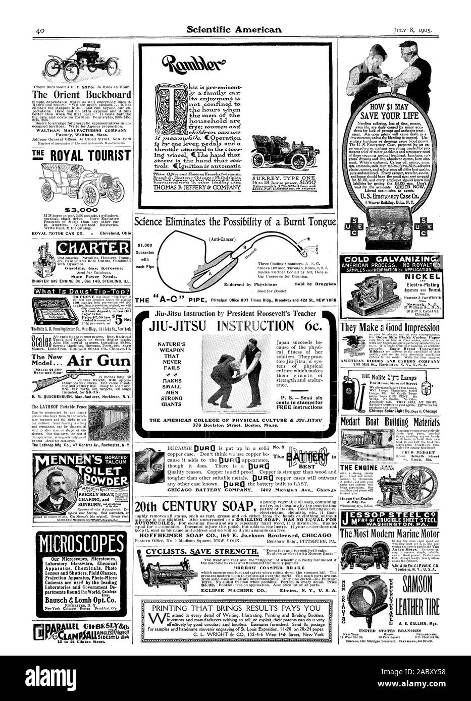 D'autres modèles de 75 $$ 85o. € Z000 mut vendus par les pharmaciens 4 Sciences chaque tuyau élimine la possibilité d'un holocauste Langue Jiu Jitsu =L'instruction par le président Roosevelt's JIU JITSU Enseignants =INSTRUCTION 6c. 20E SIÈCLE COASTER MORROW SAVON BRA KE ECLIPSE MACHINE CO. Elmira N. Y. C. S. A. JIVEHRIMIIVIRRELRIVIRAILWRIIRAMERRARRIVIRRADHEREKEREHEREHERERAMARMIKEREHRRIMKPAREMIPHIMIHRAHRERRIVIMMERMLIIIVIIVM 2 IMPRESSION QUE DONNE DES RÉSULTATS vous paye 0 l'Orient Buckboard WALTHAM MANUFACTURING COMPANY Factory Waltham Mass. ELE 3000 $ TOURISTIQUES ROYAL ROYAL MOTOR CAR CO. . L'Essence d'ohi Cleveland Kérosène gaz. State Banque D'Images