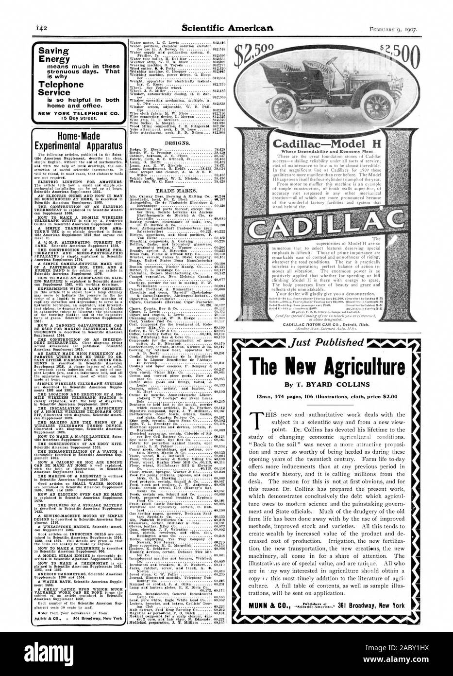 Appareil expérimental Home-Made les articles suivants publiés dans le supplément Américain scientifique décrire de façon claire et avec l'aide de dessins lucide la con struction d'utiles instruments scientifiques. Il se trouve dans la plupart des cas qu'élaborer des outils ne sont pas nécessaires. Matériel d'ÉCLAIRAGE POUR LES AMATEURS. L'article explique la proue d'un petit et simple d'installation .ex-perimental peuvent être mis en place à la maison. Scientific American Supplement 1551 UN CARILLON ÉLECTRIQUE ET COMMENT IL PEUT ÊTRE CONSTRUIT À LA MAISON est décrit dans le supplément Américain scientifique Bolen 1566. La construction d'un thermostat électrique est Banque D'Images