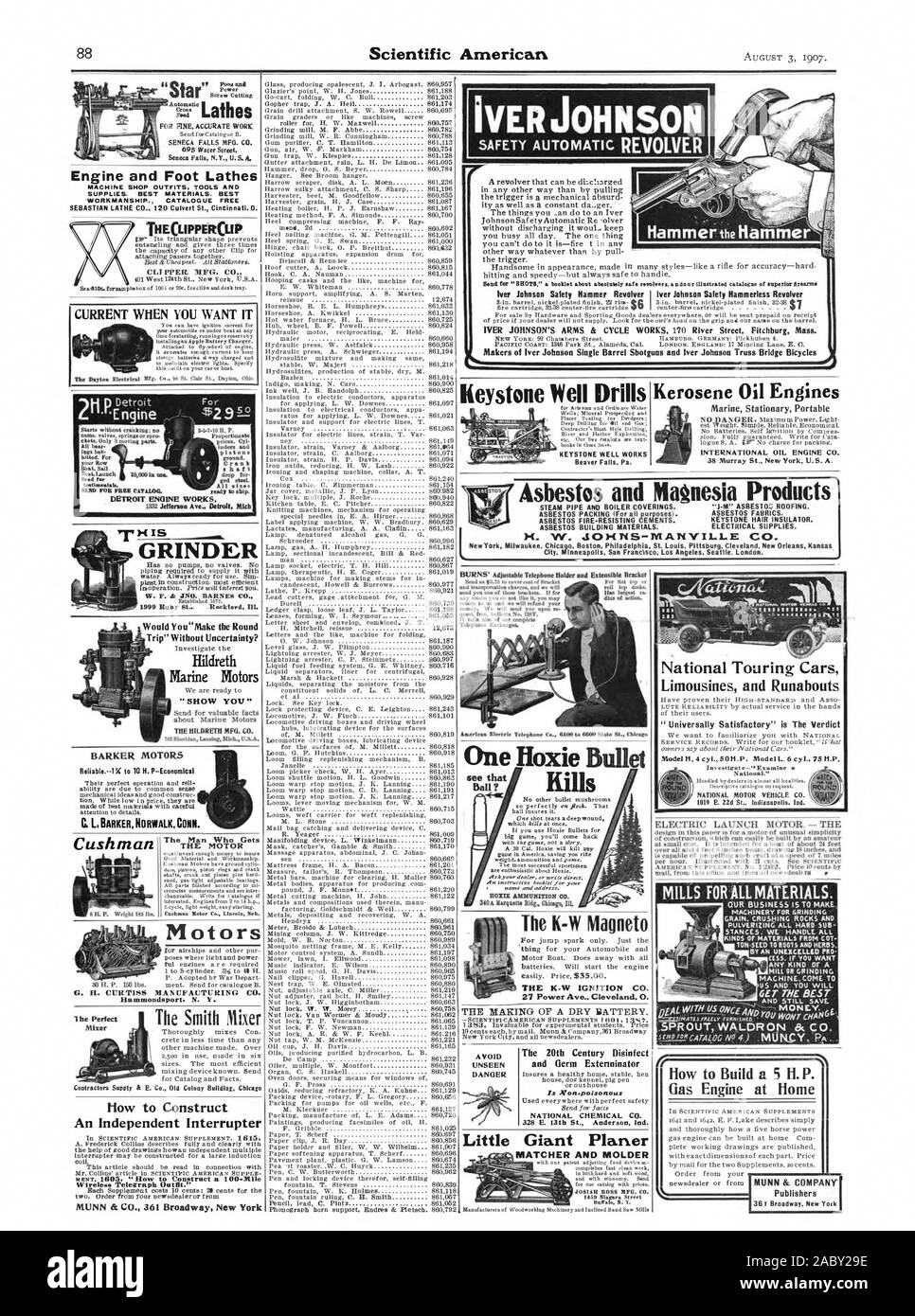 Foos sun''Auer Power T.:ueLathes FINEACCURATE 695 Alimentation pour l'eau travaux rue Seneca Falls N.Y. U.S.A. Moteur et tours PIED MACHINE SHOP TENUES OUTILS ET FOURNITURES, meilleurs matériaux. Finition meilleure. Catalogue gratuit SEBASTIAN LATHE CO 120, rue du ponceau de Cincinnati. 0. Lorsque vous voulez qu'il d'autre. RH témoignage Moteur GRINDER Vous'Make l'Aller-retour' sans l'incertitude ? "Comment vous l' MU:01FR MFG. CO. CLIPPER MFG. THECLIPPERCLIP CO. LE MOTEUR Cushman Motors liammondsport N. Y. 1 il offre des entrepreneurs parfait E. Co. Old Colony Building Chicag comment construire un disjoncteur indépendant dans Banque D'Images
