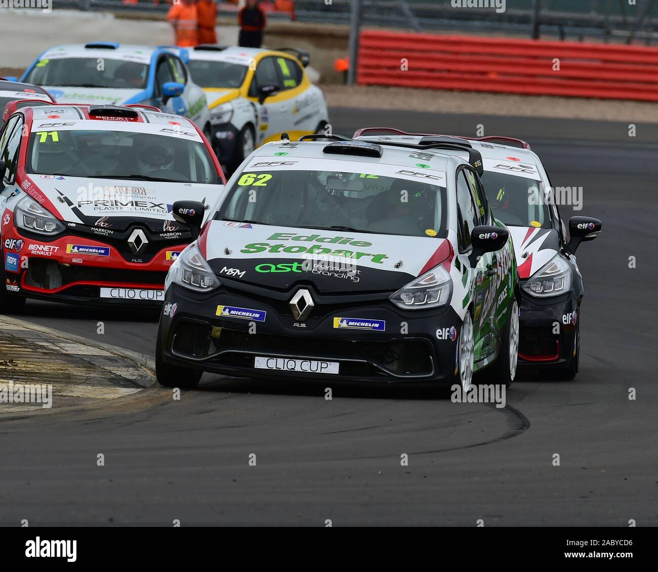 Jack Young, Clio Renault Sport 220 Trophy, Renault Clio Cup UK, BTCC Silverstone, dimanche, 29 septembre 2019, Christian Jacq, champion du British Touring Car Banque D'Images