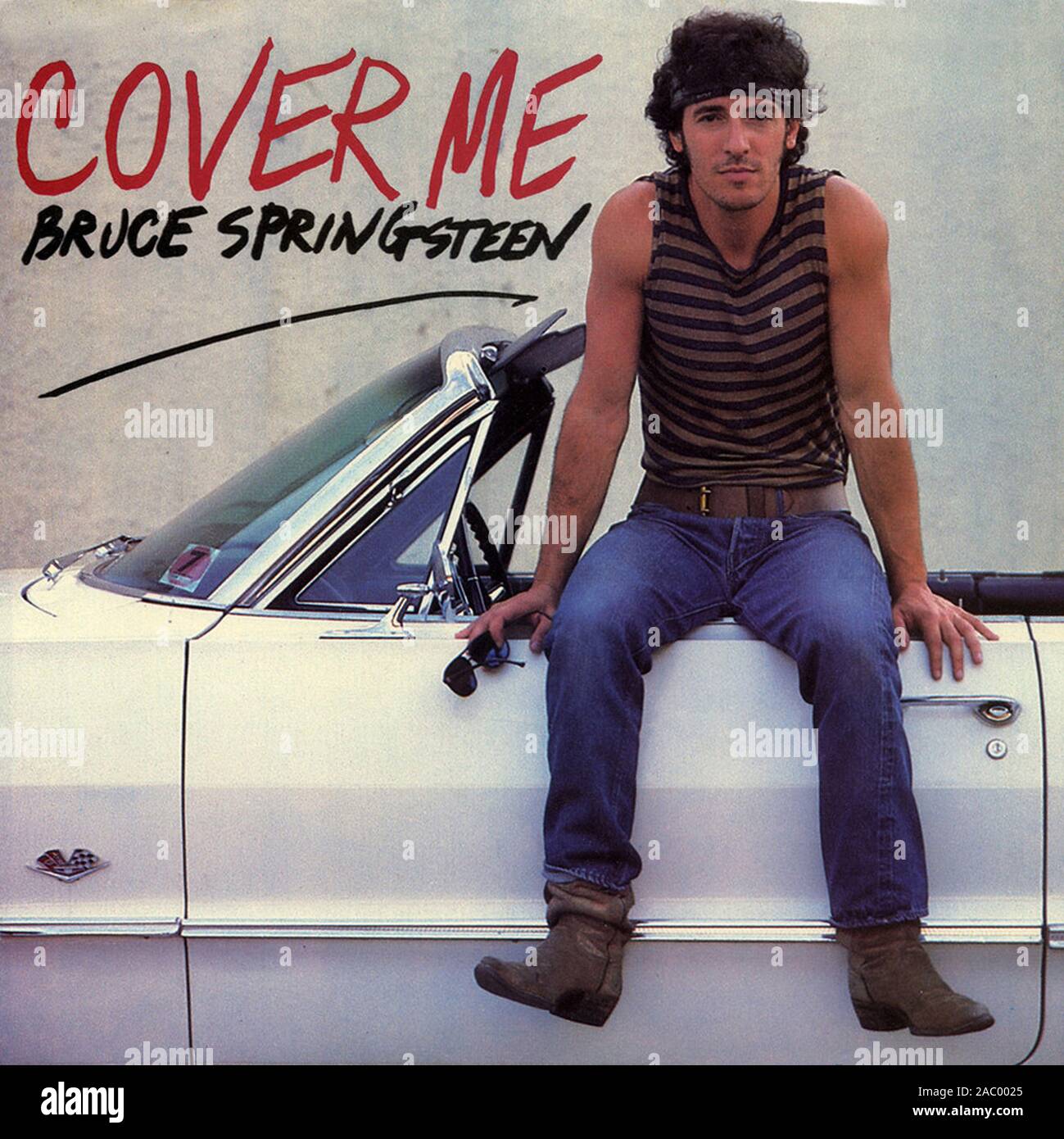 Bruce Springsteen - Me couvre - couverture de l'album vinyle vintage Photo  Stock - Alamy