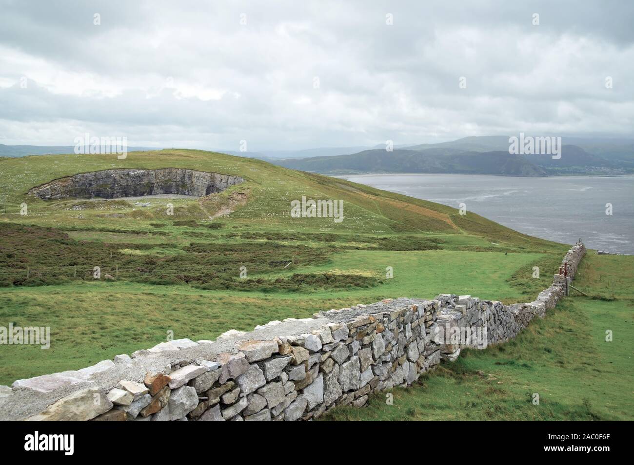 Le Great Orme, Llandudno - Le Nord du Pays de Galles. Banque D'Images