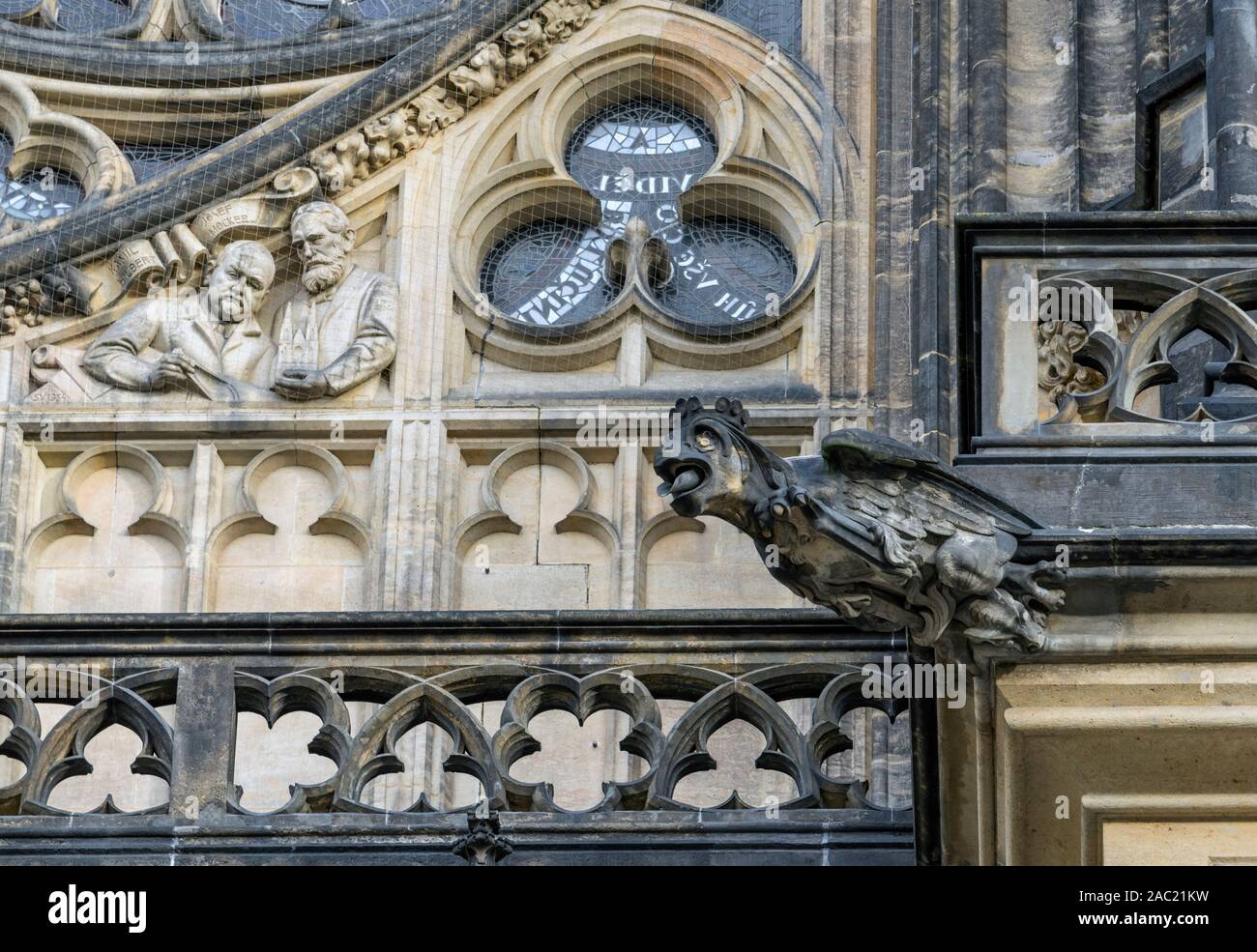 Fragment de Habour. Prague Banque D'Images