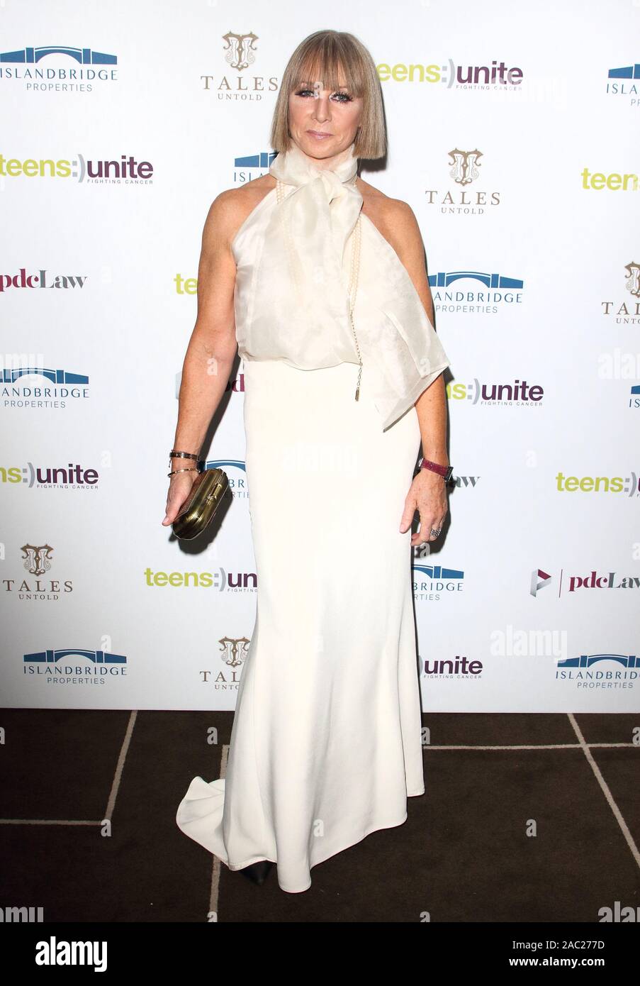 Londres, Royaume-Uni. 29 Nov, 2019. Karen Millen assiste à l'adolescence s'unir : Tales Untold gala de charité à l'hôtel Palissandre, Holborn à Londres. Credit : SOPA/Alamy Images Limited Live News Banque D'Images