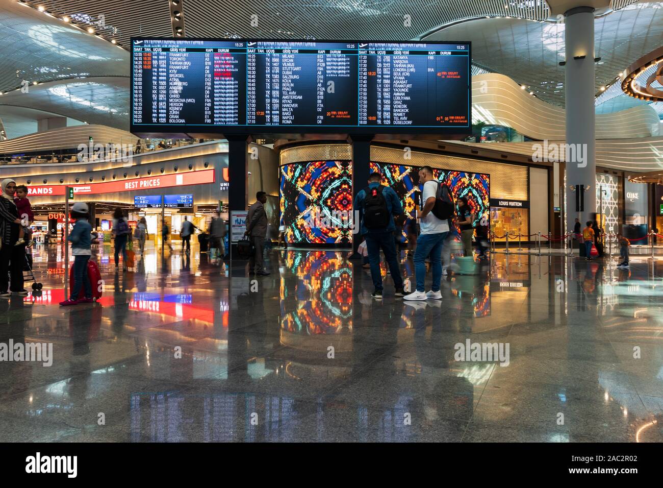 7 septembre 2019 ; nouvel Aéroport International, Istanbul, Turquie. Banque D'Images