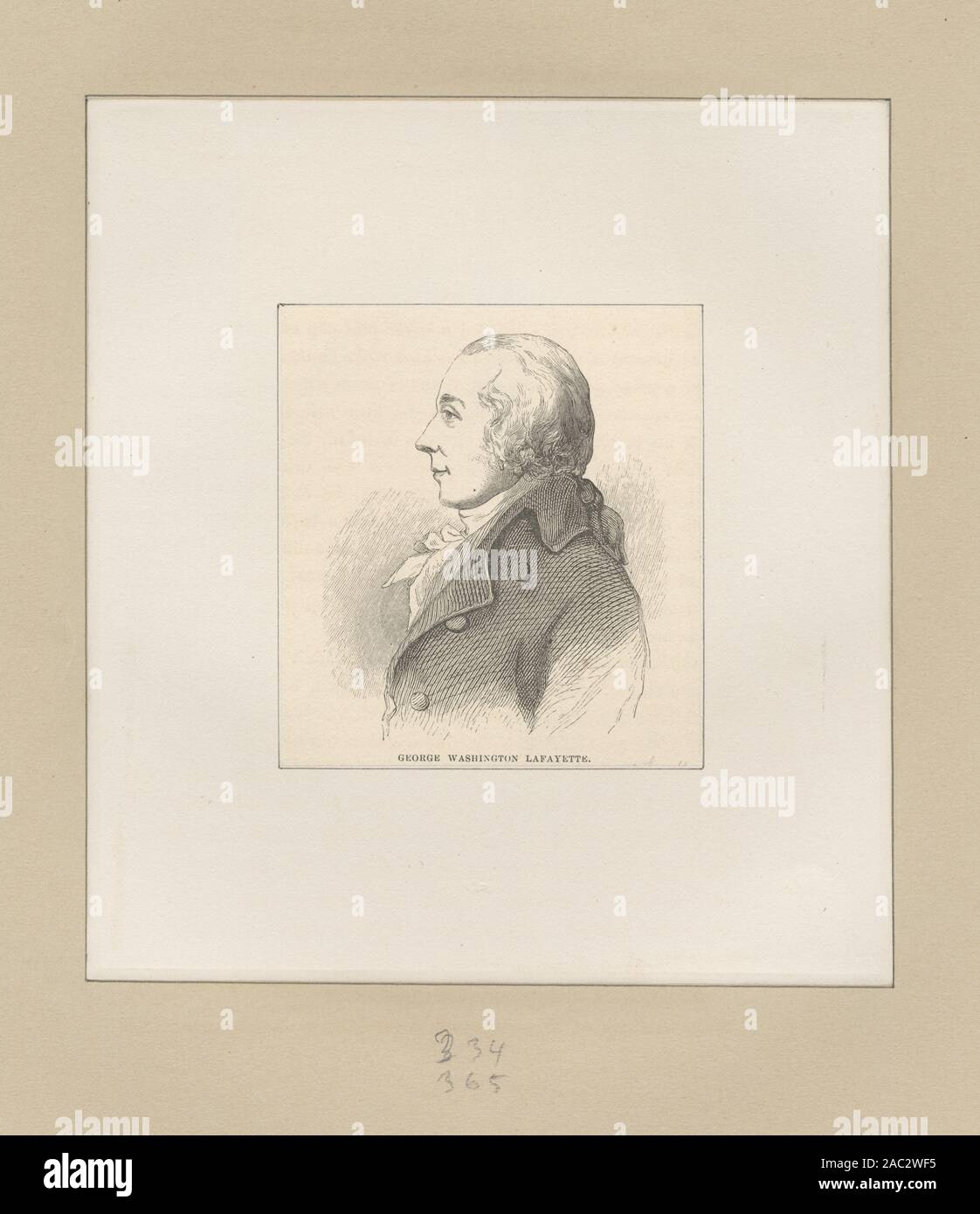 George Washington Lafayette comprend des reproductions photomécaniques. Printmakers : Francesco Bartolozzi, William Russell Birch, Asher Brown Durand, James Barton Longacre, Archibald Robertson, Samuel Sartain & Ézéchias Wright Smith. Dessinateurs : David McNeely Stauffer. Titre du calendrier de collecte d'Emmet. EM10194 ; George Washington Lafayette. Banque D'Images