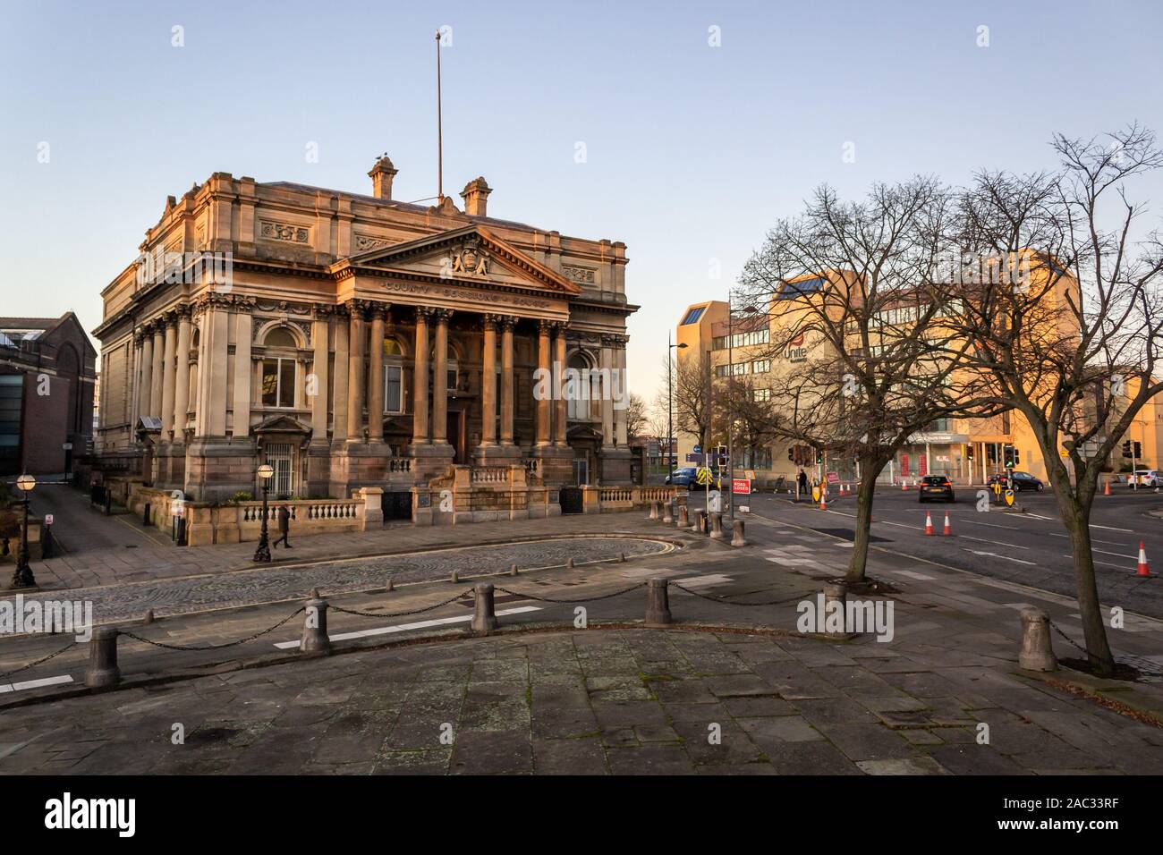 Sessions House, comté de Liverpool Banque D'Images