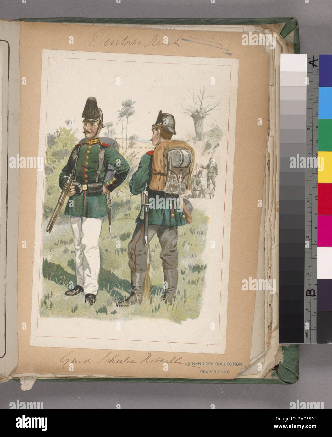 Soldat de l'Allemagne, l'Allemagne 1871-1909, 1871-1909 ; l'Allemagne, 1871-1909 Banque D'Images
