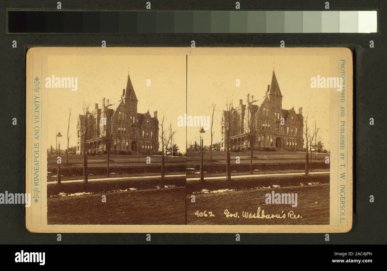 La résidence du gouverneur de la province de résidence du Gouverneur residenceGovernor. Banque D'Images