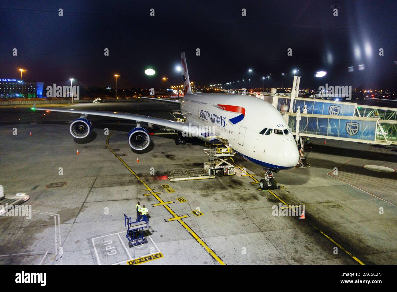 Avion Airbus   de British Airways Banque D'Images