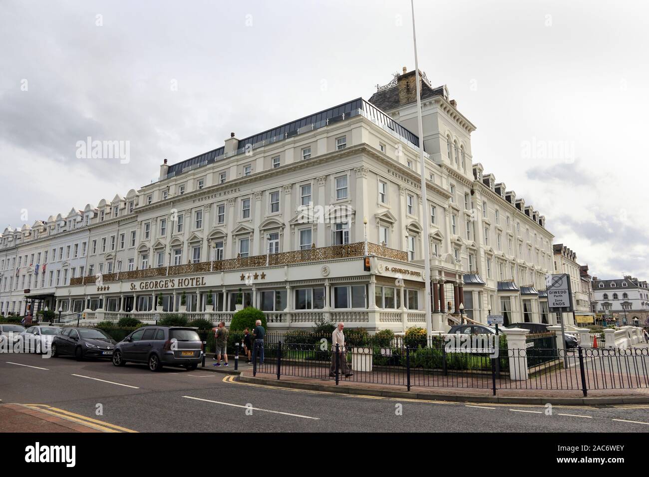 St George's Hotel, Llandudno Banque D'Images