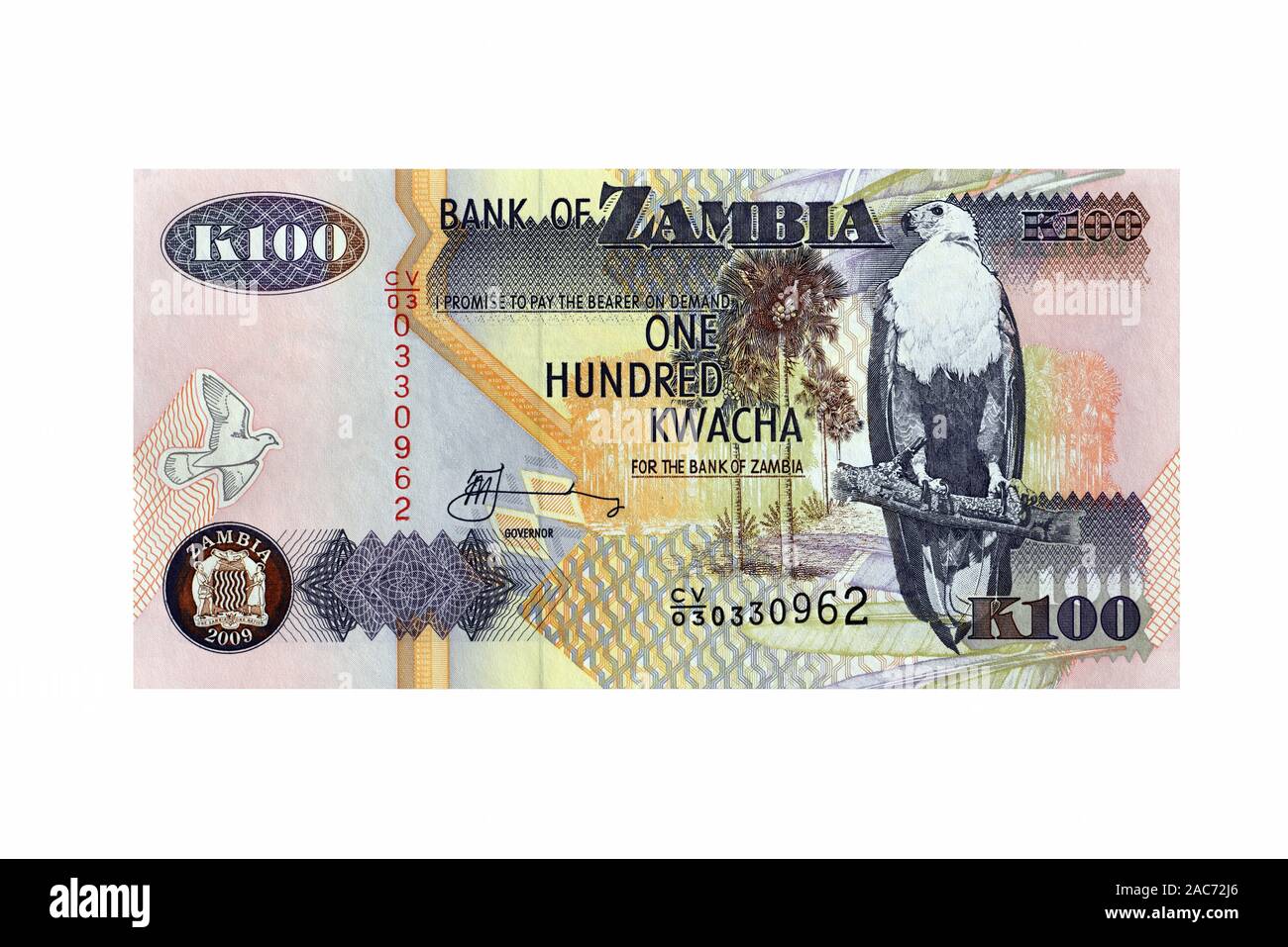 La Zambie, von billets Sambia, Afrika Banque D'Images