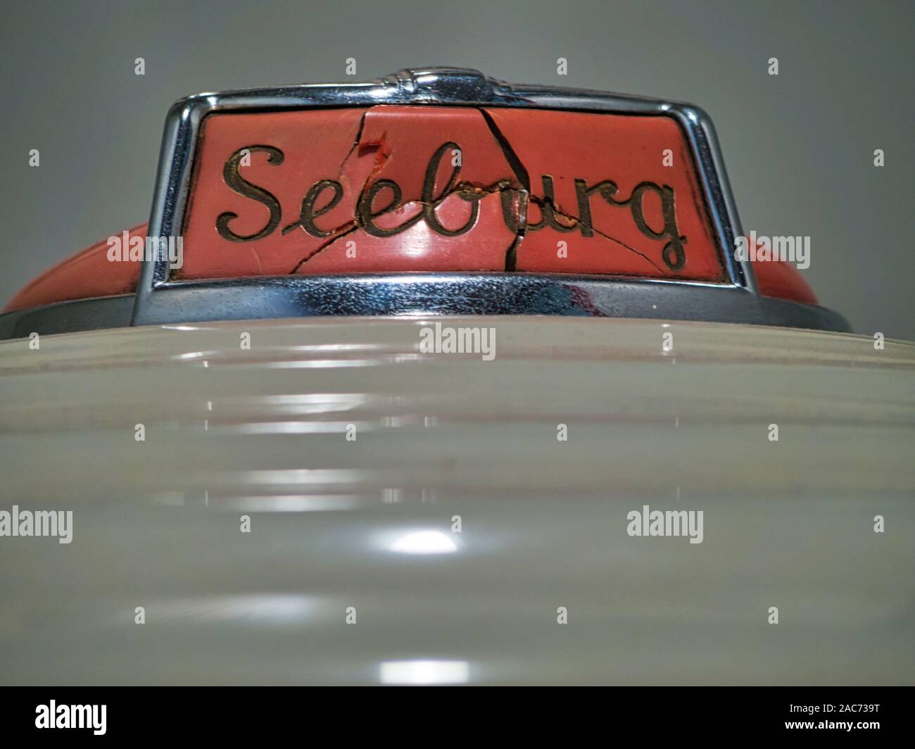 Seeburg Select-O-Matic logo jukebox Banque D'Images