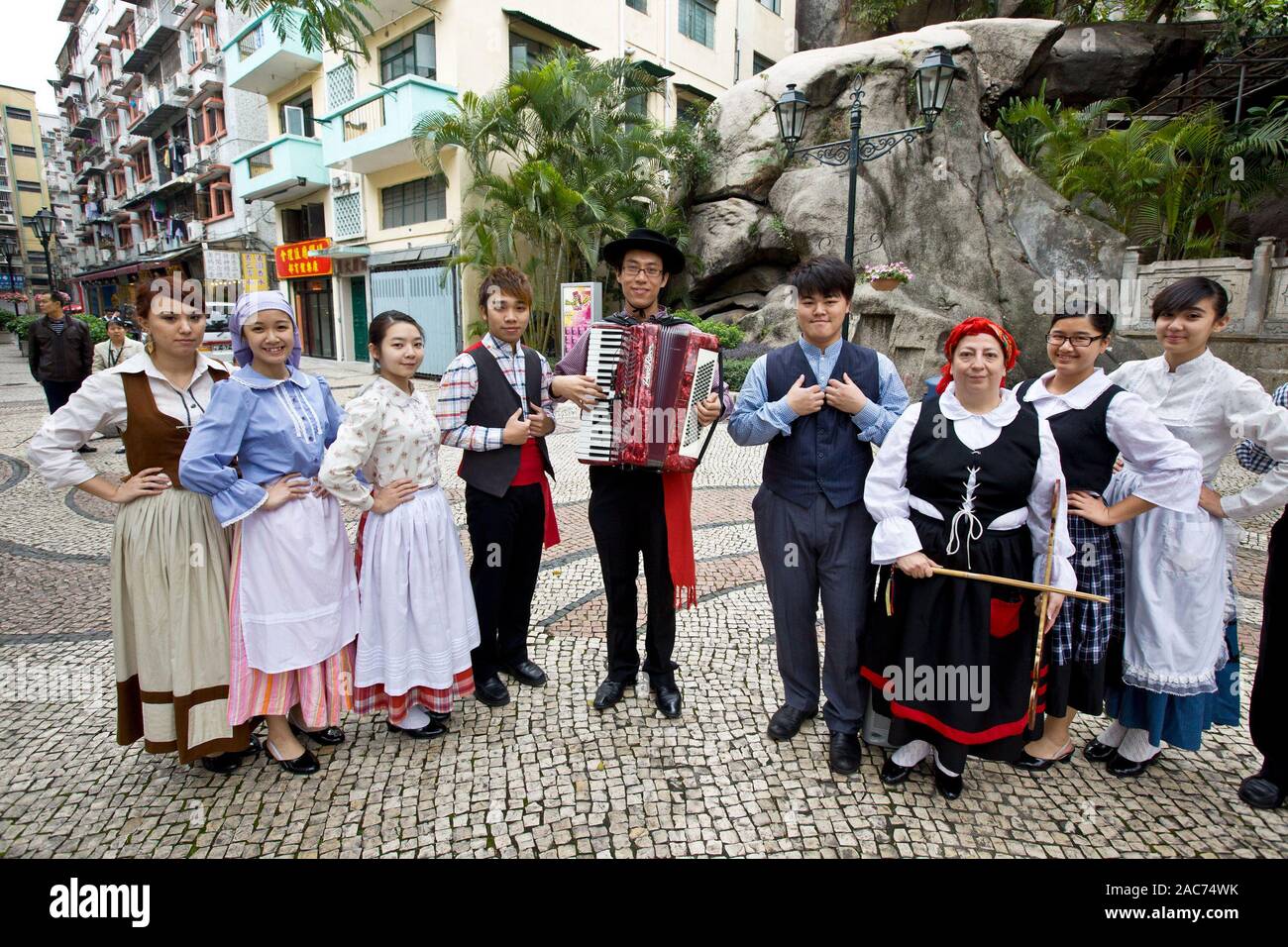 Macao, Chine Banque D'Images