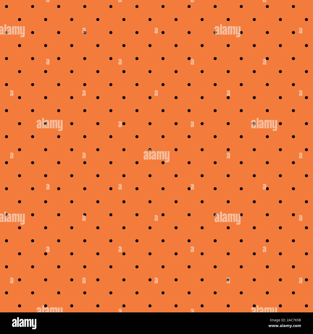 Résumé motif transparent avec point noir sur fond orange. L'arrangement ordonné de formes géométriques. Vector illustration. Texture graphique pour de Illustration de Vecteur