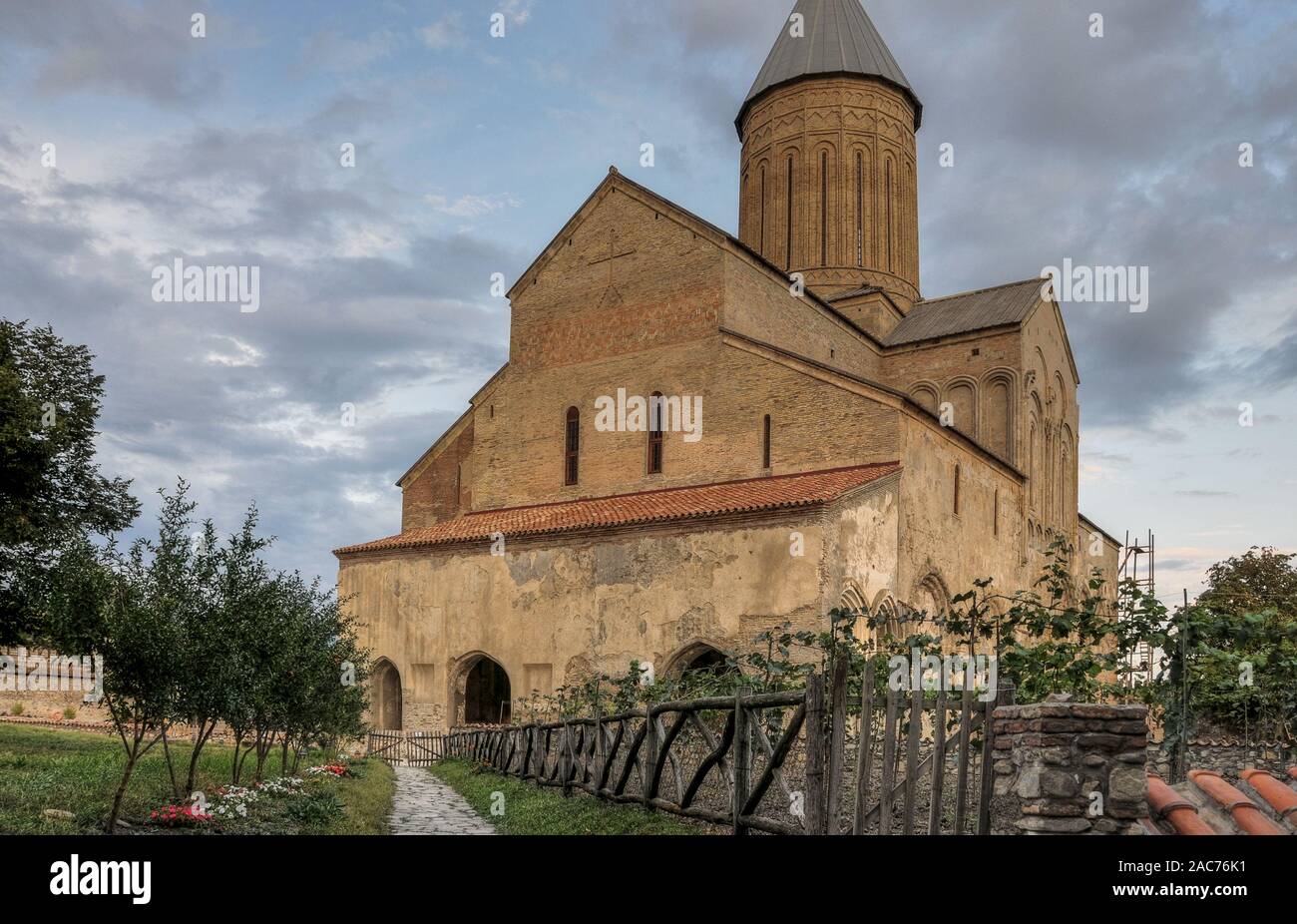 Monastère Alaverdi Telavi, Kakheti, Géorgie Banque D'Images
