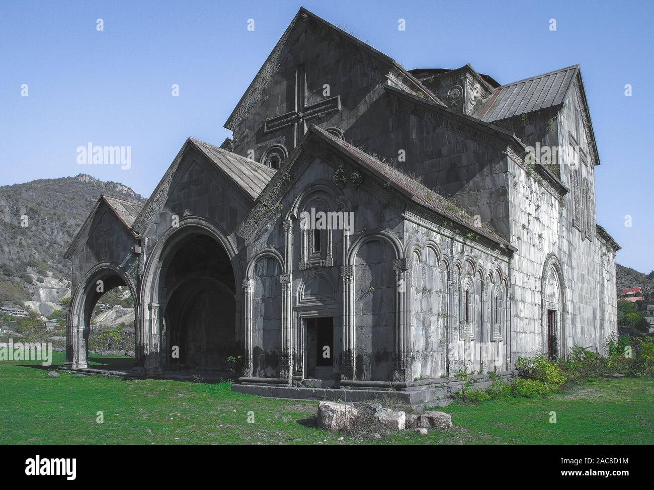 Akhtala monastère dans la province de Lori, l'Arménie, 10e siècle Banque D'Images