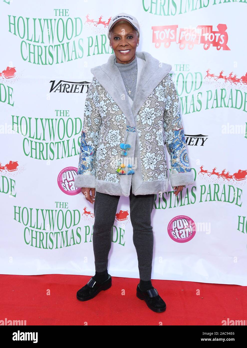 1 décembre 2019, Hollywood, Californie, États-Unis : 01 décembre 2019 - Hollywood, Californie - Dionne Warwick. La 88e parade annuelle de Noël d'Hollywood a eu lieu à Hollywood Blvd. Banque D'Images
