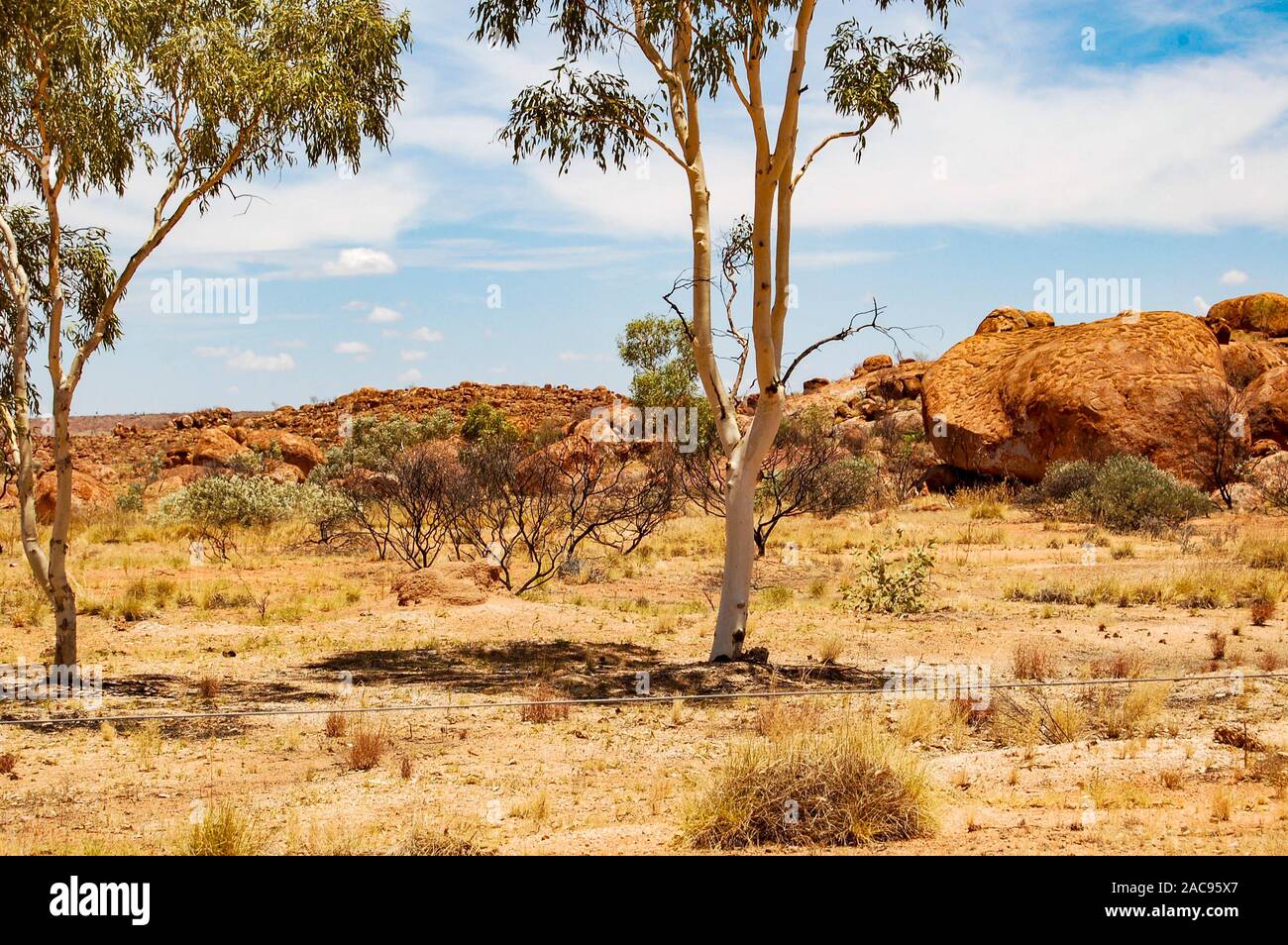 Devils Marbles Territoire du Nord Australie Banque D'Images