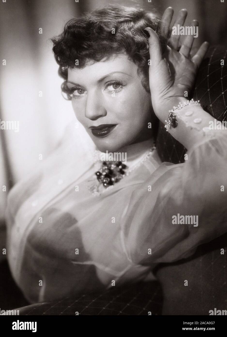 Renate Mannhardt, deutsche Schauspielerin, Deutschland frühe 1950er Jahre. L'actrice allemande Renate Mannhardt, Allemagne début des années 50,- Banque D'Images