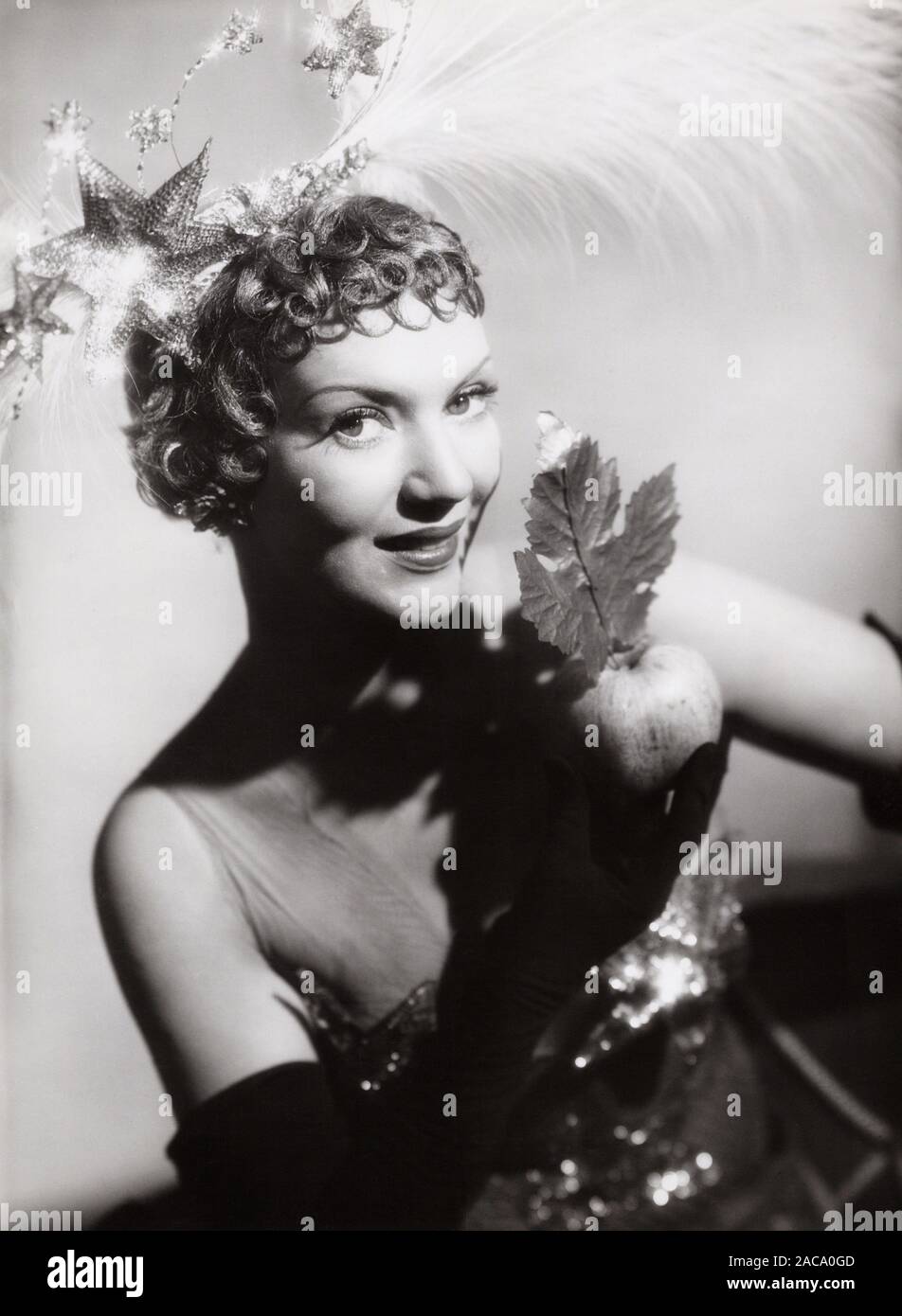 Renate Mannhardt, deutsche Schauspielerin, Deutschland frühe 1950er Jahre. L'actrice allemande Renate Mannhardt, Allemagne début des années 50,- Banque D'Images