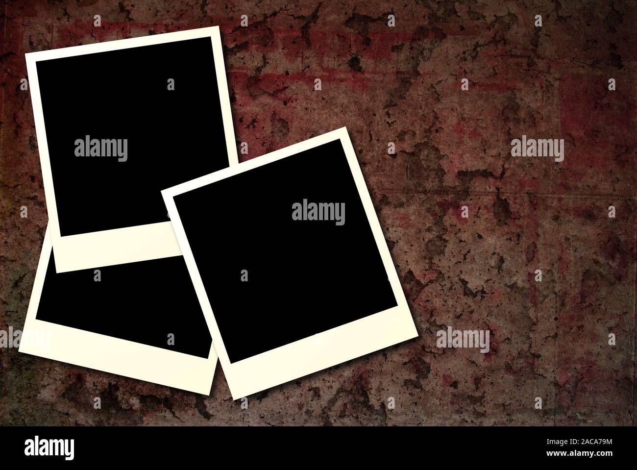 Polaroid gothique Banque D'Images