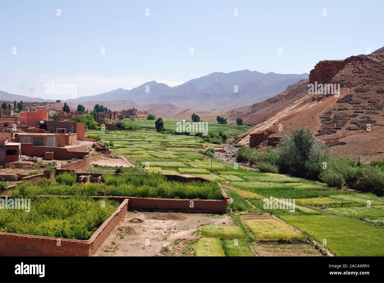 Vallée du Dadès, au Maroc, Afrique du Nord Banque D'Images