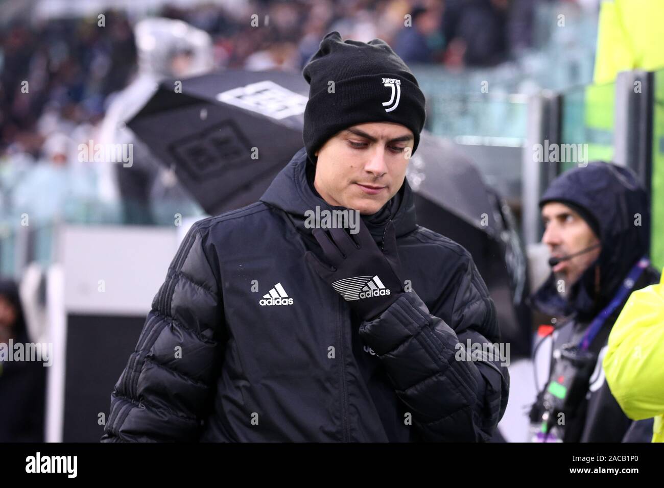 Torino, Italie. 1er décembre 2019. Italien de série A. la Juventus FC vs Us Sassuolo Calcio . Paulo Dybala de la Juventus FC. Banque D'Images