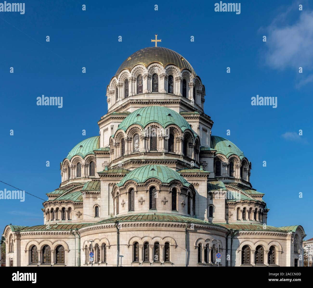 Saint Aleksandar Nevski Cathedral, Sofia, Bulgarie Banque D'Images